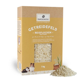 Produktbild von Paws & Patch Reisflocken für Hunde und Katzen - 1 kg