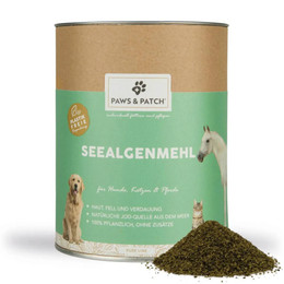 Produktbild von Paws & Patch Seealgenmehl für Hunde, Katzen und Pferde - 500 g