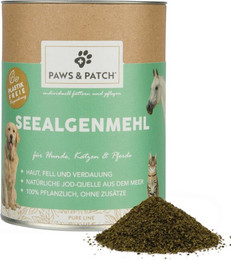 Produktbild von Paws & Patch Seealgenmehl für Hunde, Katzen und Pferde - 2 x 250 g
