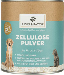 Produktbild von Paws & Patch Zellulose Pulver für Hunde und Katzen - 150 g