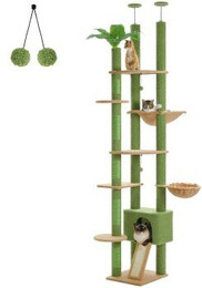 Produktbild von Pawz Road Deckenhoher Katzenbaumturm verstellbar