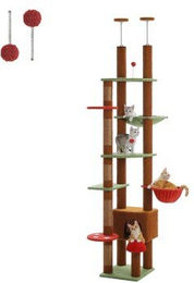 Pawz Road Deckenhoher Katzenbaumturm verstellbar – Bild 1 von 3