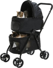Produktbild von Pawz Road Hundewagen 87×48×104 cm schwarz
