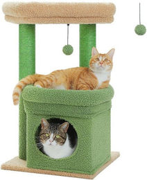 Produktbild von PAWZ Road Kleiner Katzenbaum mehrstöckig mit Sisal-Kratzbaum