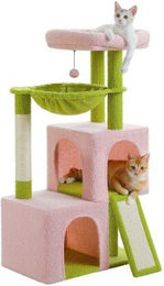 Produktbild von Pawz Road Kratzbaum 104 cm mit Höhlen pink