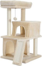 Pawz Road Kratzbaum 3 Etagen Kätzchen beige – Bild 1 von 3