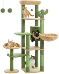 Produktbild von Pawz Road mehrstöckiger Kratzbaum 150cm braun