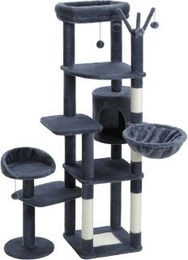 Produktbild von Pawz Road mehrstöckiger Kratzbaum 150cm dunkelgrau