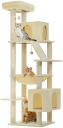 Pawz Road –XXL Kratzbaum 180 cm hoch beige – Bild 1 von 3