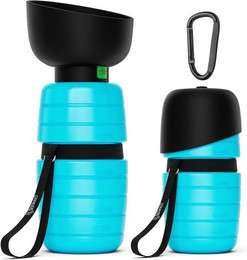 Produktbild von Pecute Trinkflasche für Hunde XL 850 ml Blau - 850 ml