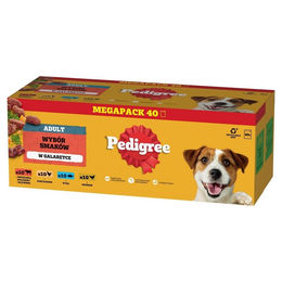 Produktbild von PEDIGREE Adult Auswahl an Geschmacksrichtungen in Gelee - 40 x 100 g