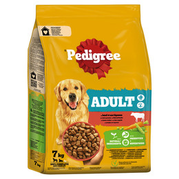 Produktbild von Pedigree Adult mit Rind und Gemüse - 7 kg