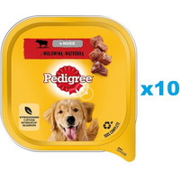 Produktbild von PEDIGREE Adult Nassfutter mit Rind und Leber - 10 x 300 g