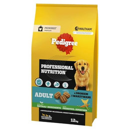 Produktbild von PEDIGREE Adult Professional Nutrition mit Geflügel und Gemüse für große und mittelgroße Hunde - 12 kg