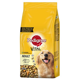 Produktbild von Pedigree Adult Trockenfutter mit Huhn & Gemüse - 15 kg