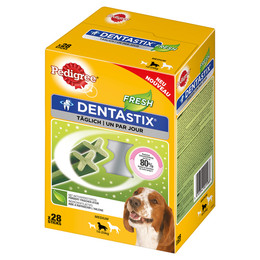 Produktbild von Pedigree Dentastix Fresh für mittelgroße Hunde - 28 x 720 g