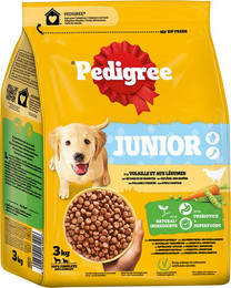 Produktbild von Pedigree Junior Geflügel & Gemüse - 3 x 3 kg