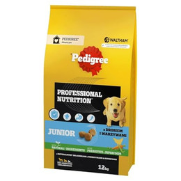 Produktbild von PEDIGREE Junior Professional Nutrition mit Geflügel und Gemüse - 12 kg