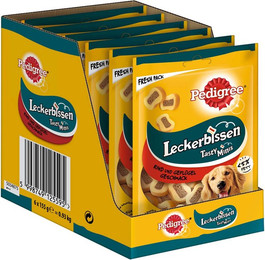 Produktbild von Pedigree Leckerbissen Kau-Schnitten mit Rind und Geflügel - 6 x 155 g