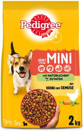 Produktbild von Pedigree Mini mit Huhn Trockenfutter für kleine Hunde - 2 kg