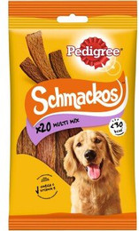 Produktbild von Pedigree Mixbox Schmackos Kausticks für Hunde - 9 x 144 g