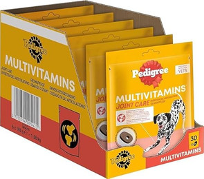 Produktbild von PEDIGREE Multivitamins Gelenkpflege Ergänzungsfutter für Hunde mit Huhn - 6 x 180 g