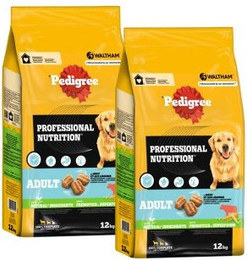 Produktbild von Pedigree Professional Nutrition Adult Rind und Gemüse - 2 x 12 kg