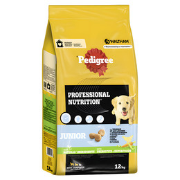 Produktbild von Pedigree Professional Nutrition Junior mit Geflügel und Gemüse - 12 kg
