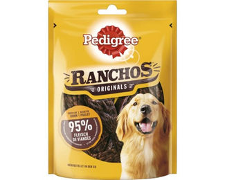 Produktbild von Pedigree Ranchos mit Huhn Hundesnack - 7 x 80 g