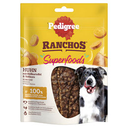 Produktbild von Pedigree Ranchos Superfoods Huhn Hundesnack - 7 x 70 g