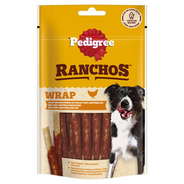 Produktbild von Pedigree Ranchos Wrap Huhn - 8 x 60 g