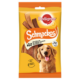 Produktbild von Pedigree Schmackos Geflügel Mix - 9 x 20 Stk.