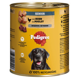 Produktbild von Pedigree Senior Huhn Pastete - 12 x 800 g
