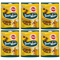 Produktbild von Pedigree Tasty Bites Chewy Cubes Hundeleckerli mit Huhn - 6 x 130 g