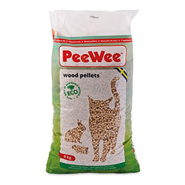 Produktbild von PeeWee Holzstreu Katzenstreu Bio Pellets - 9 kg