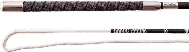 Peitsche für Pferde mit abriebfestem Griff und Nylongriff Premiere Encke – Bild 1 von 2