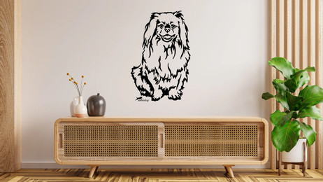 Produktbild von Pekinese Wandtattoo Wandsticker Wandaufkleber Wanddekoration