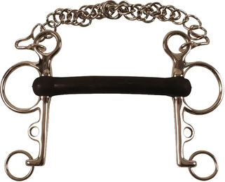 Produktbild von Pelham aus hartem Gummi für Pferde Umbria Equitazione