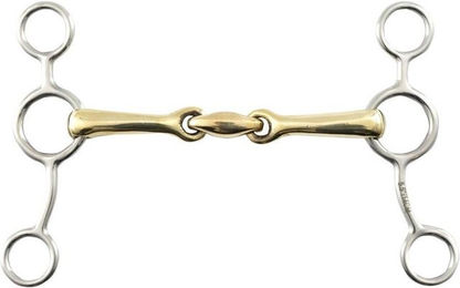 Produktbild von Pelham für Pferd aus Messing mit Mundstück Premier Equine