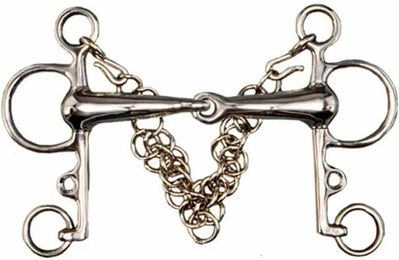 Produktbild von Pelham für Pferd bricht hohlen Edelstahl + Kettchen Tattini Pelham