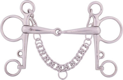 Produktbild von Pelham für Pferd einfach gebrochen aus massivem Edelstahl BR Equitation