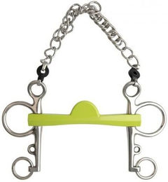 Produktbild von Pelham für Pferd Halbmond lange Zweige Metalab Flexi Soft