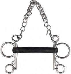 Produktbild von Pelham für Pferd weicher Gummi gerade Metalab