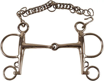 Produktbild von Pelham für Pferde aus solidem Edelstahl mit kurzen Backen Umbria Equitazione SS