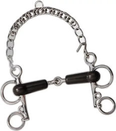 Produktbild von Pelham Gebiss für Pferd Gummi kurze Zweige