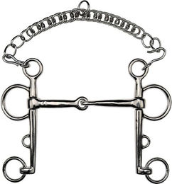 Produktbild von Pelham Gebrochen aus vernickeltem Stahl