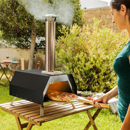 Produktbild von Pellet-Pizzaofen mit Zubehör pizzahven InnovaGoods