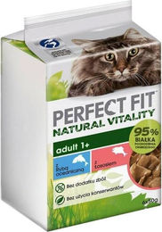 Produktbild von PERFECT FIT Natural Vitality Betel Nassfutter für adulte Katzen mit Meeresfisch und Lachs - 6 x 50 g