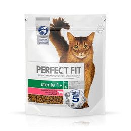 Produktbild von Perfect Fit Sterile 1+ Trockenfutter für Katzen reich an Rindfleisch - 750 g