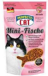 Produktbild von Perfecto Cat Feine Mini-Fische mit Lachs